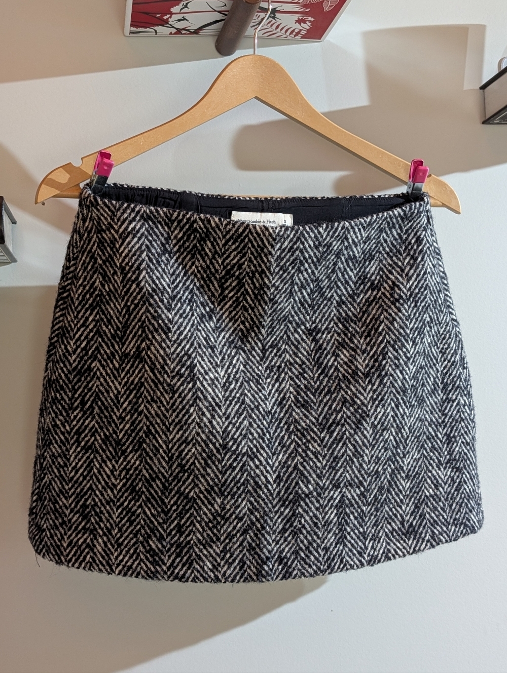 Abercrombie Scarlett Mini Skort NWT Wool Blend - Small